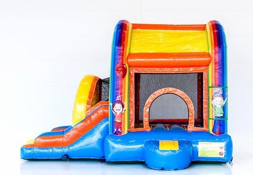 Jumpy extra divertimento festa castello gonfiabile con scivolo in vendita per bambini. Ordina i castelli gonfiabili online su JB Gonfiabili Italia